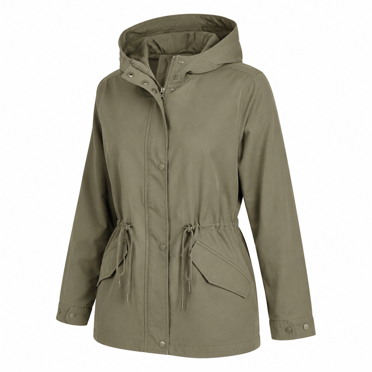 Avery Hooded Utility Jacket