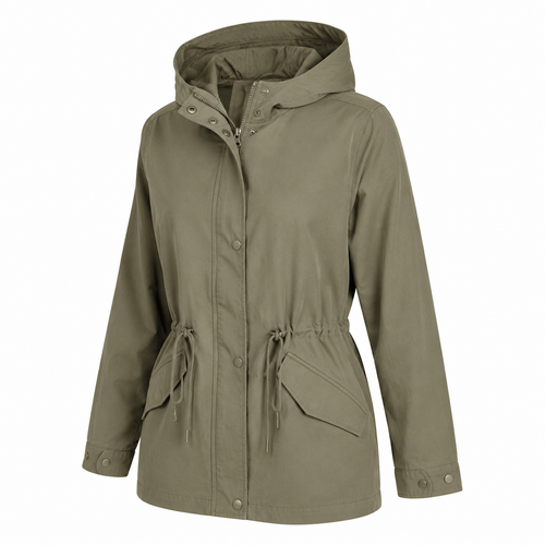 Avery Hooded Utility Jacket