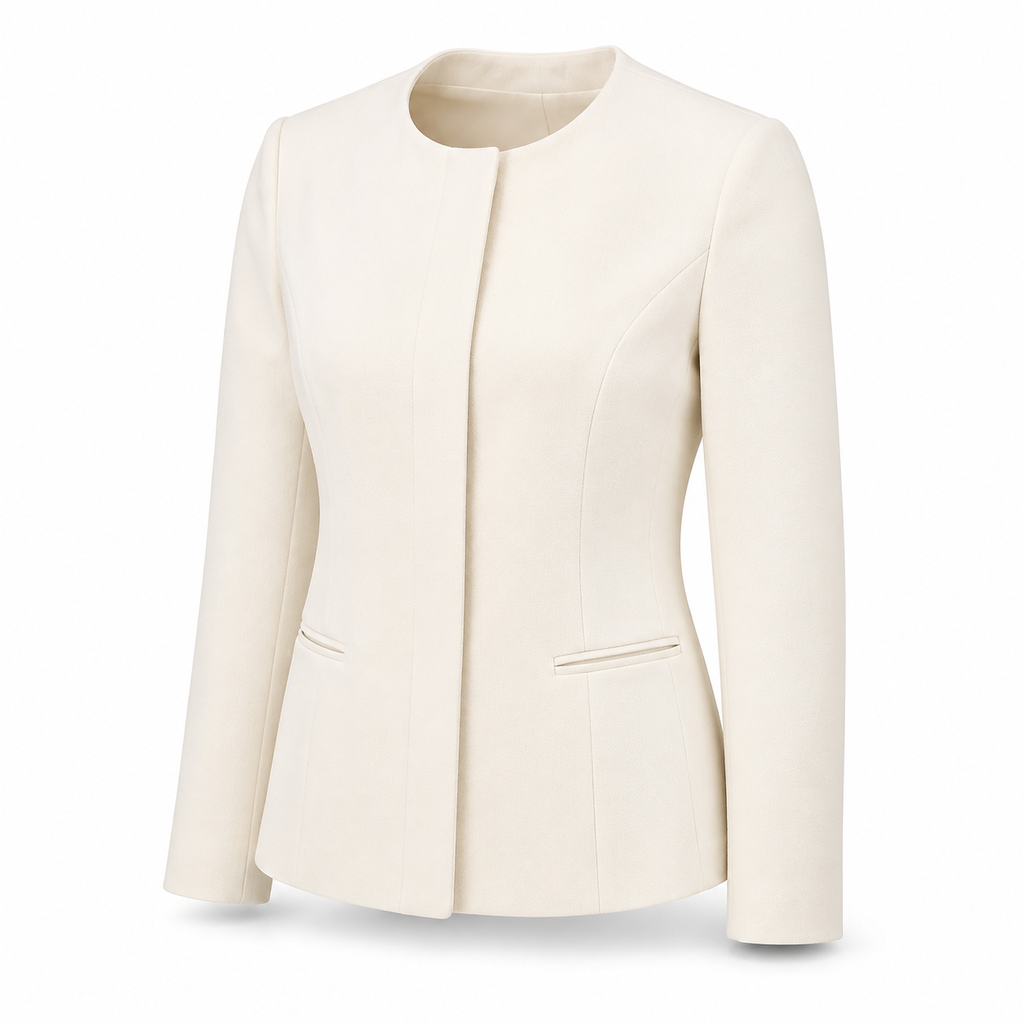 Celeste Collarless Structured Jacket