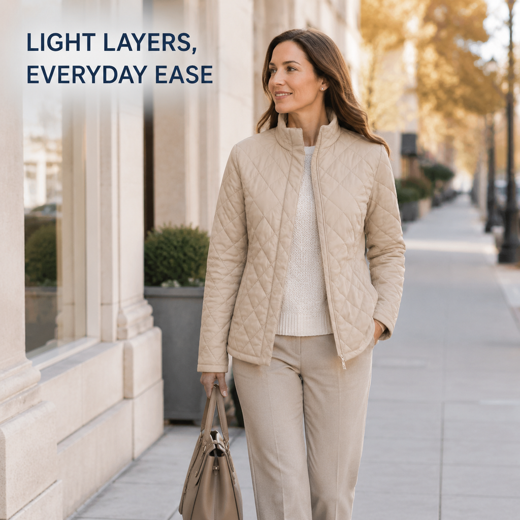 Sloane Lightweight Quilted Jacket
