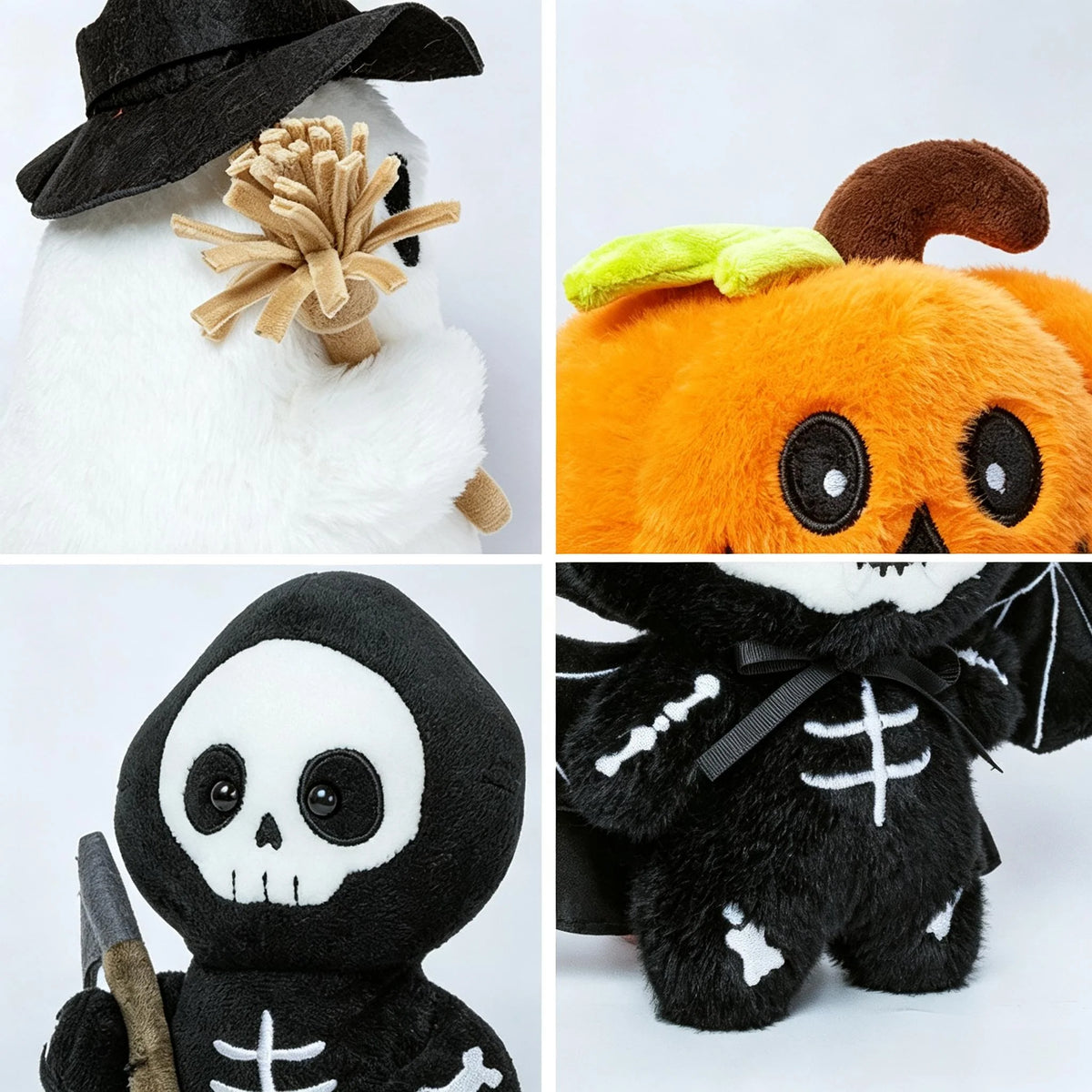 Halloween Character Plush Toy Set