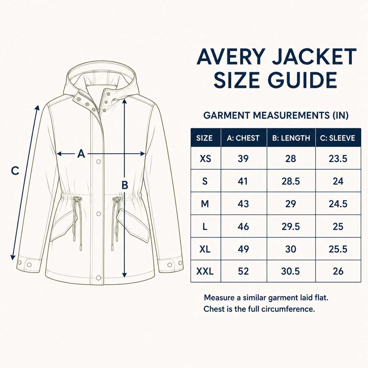 Avery Hooded Utility Jacket