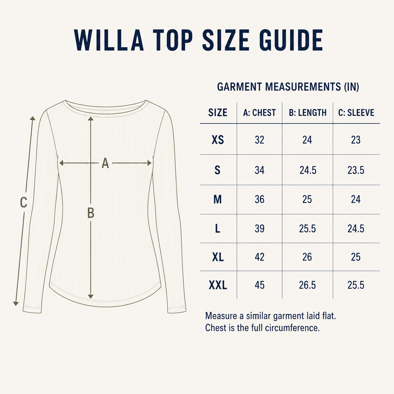 Willa Ribbed Layering Top
