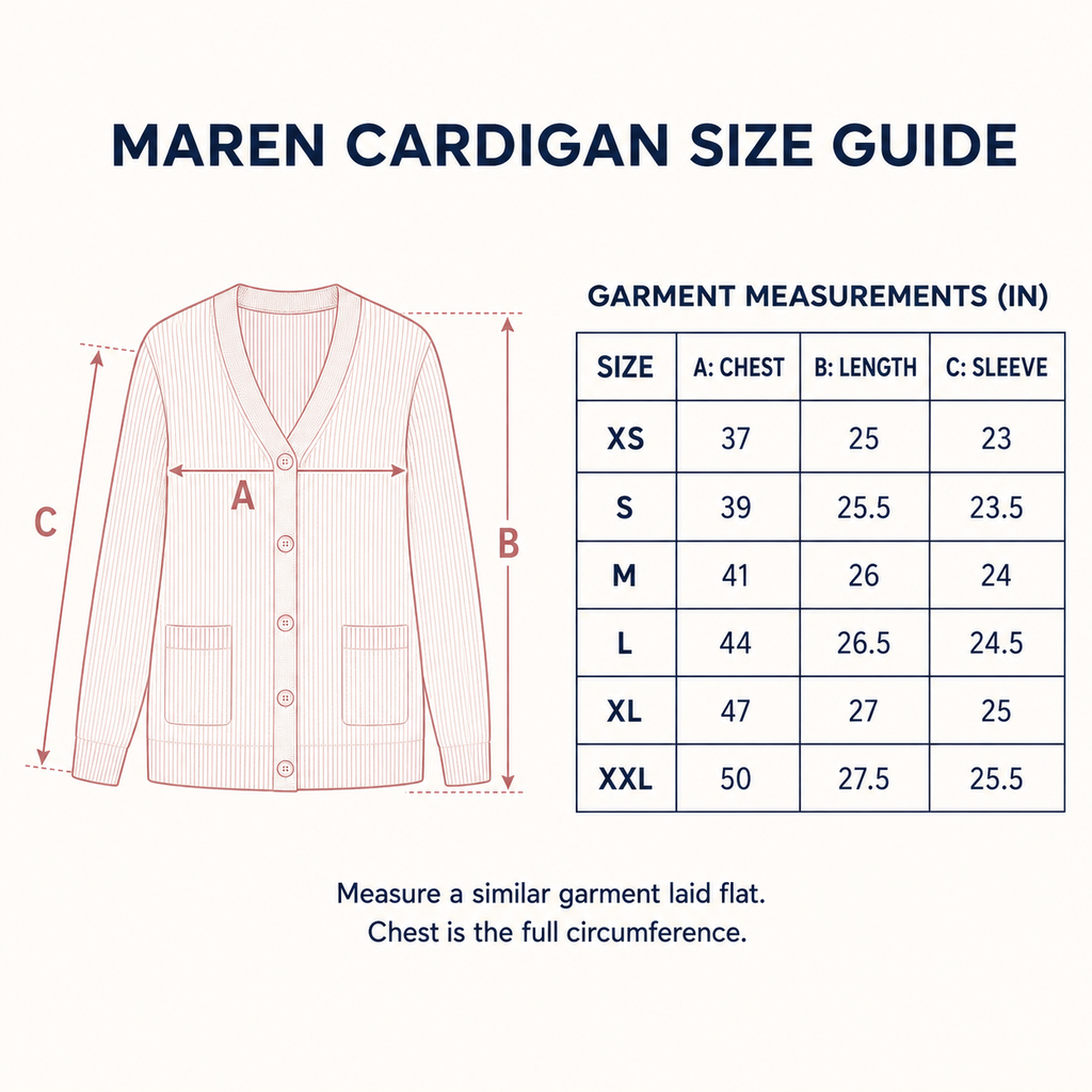 Maren Button-Front Knit Cardigan