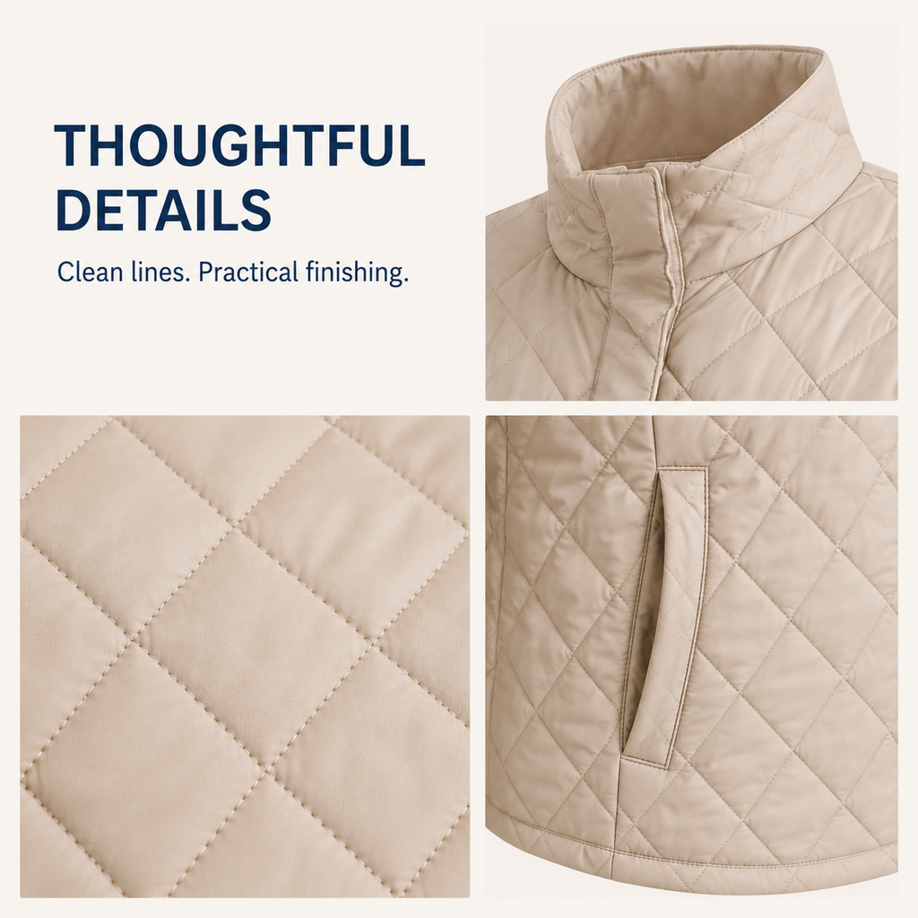 Sloane Lightweight Quilted Jacket