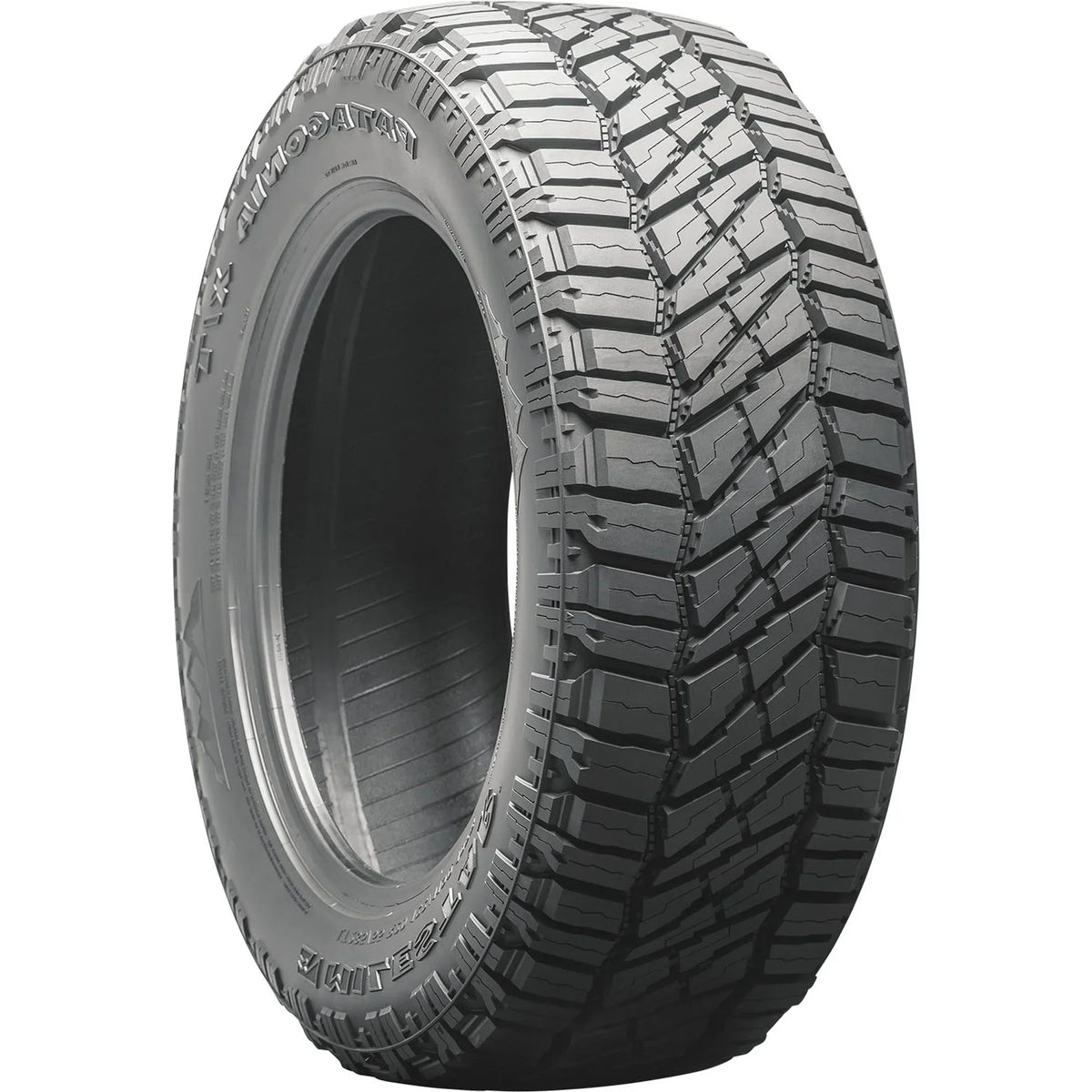 Milestar Patagonia X/T Rugged Terrain Light Truck Tire LT37X12.50R20 128Q Load Range F