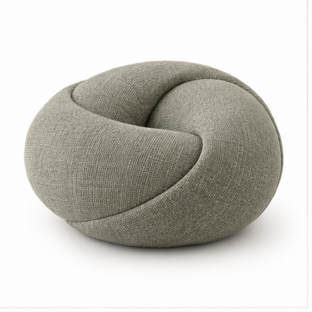 Orbit Knot Accent Pillow