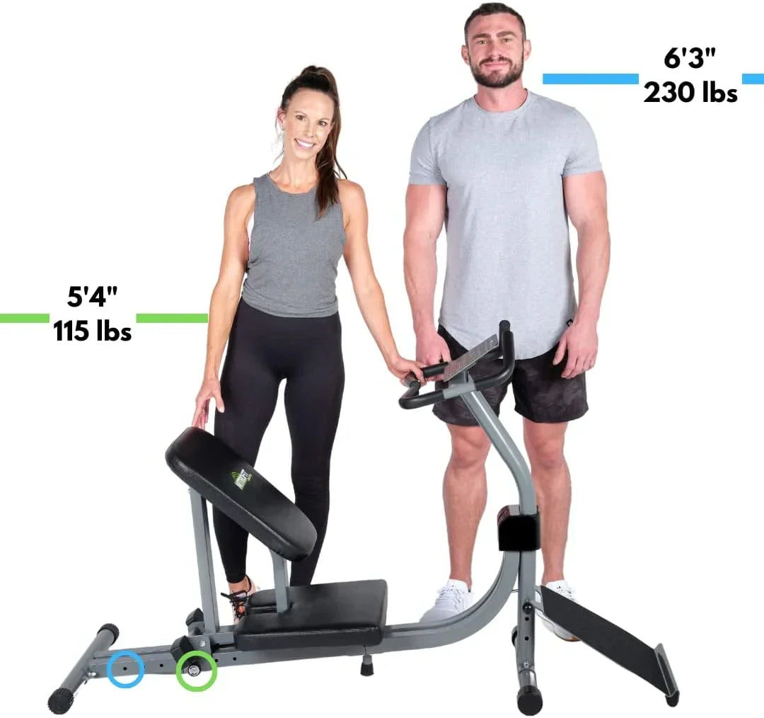 Limber Pro Stretch Machine, Lumbar & Leg Rehab, Adjustable Seat