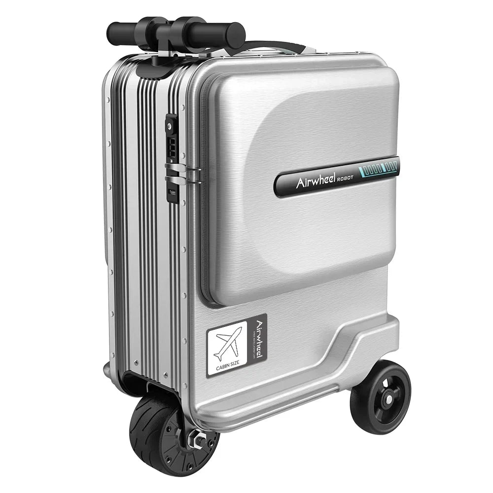 Airwheel 20 Inch SE3miniT Smart Robot Electrical Riding Luggage Ride on Scooters Carry On Luggage for Travel