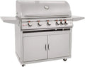 Blaze Freestanding Grill with Lights (BLZ-5LTE2-LP-BLZ-5-CART), 40-inch, Propane Gas