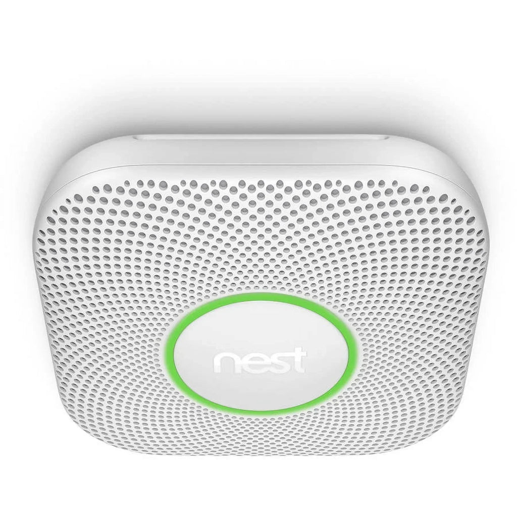 Google Nest Protect Wired Split-Spectrum Smoke And Carbon Monoxide Alarm - S3003LWES