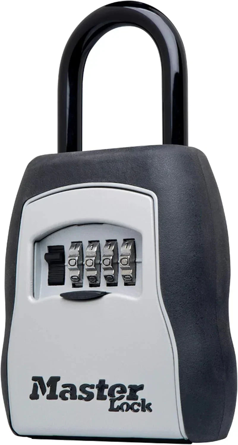 Key Lock Box, Outdoor Lock Box Bundle with SentrySafe Fireproof and Waterproof Safe, 1.23 Cubic Feet