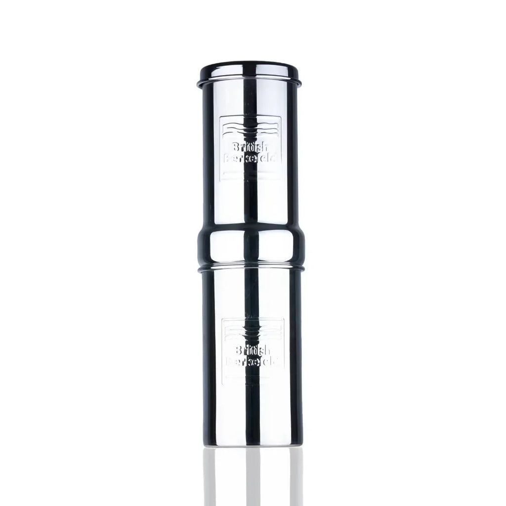 British Berkefeld Gravity Water Filter System 1 Liter Stainless Steel With 1 Ultra Sterasyl Cartridge - Baron