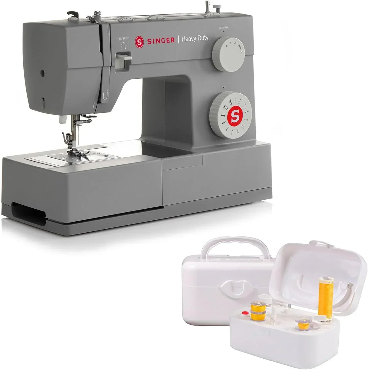 SINGER 4411 Heavy Duty Pink Sewing Machine with Accessories | | High Speed