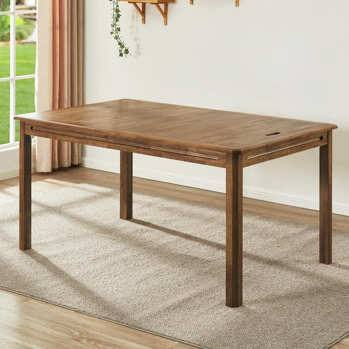 Board Game Table with Removable Top, Seats 4–6, 57"x33" Play Area