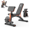 XCHIEF Adjustable Weight Bench - 1000 lbs Heavy Duty Foldable Workout Benchs Press with Leg Extension & Preacher Pad, Flat/Incline/Decline for Home Gym