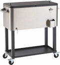TRINITY Stainless Steel Cooler with Cover (100 Quart)