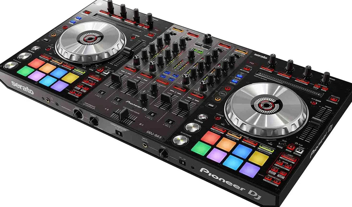 Pioneer DJ DDJ-SX3 4-Channel DJ Controller For Serato DJ Pro - DDJ-SX3