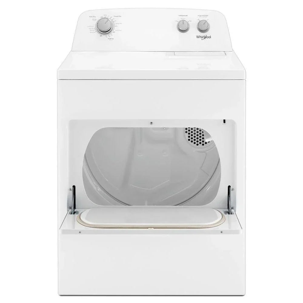 2025 Whirlpool 7.0 cu. ft. Electric Dryer, AutoDryTM System, Wrinkle ShieldTM, White