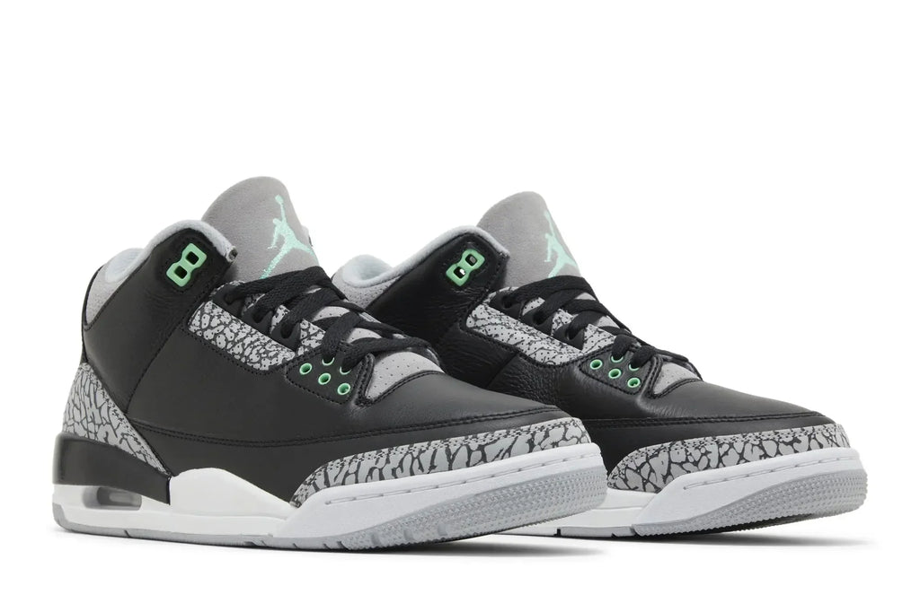 Jordan 3 Retro 'Green Glow'