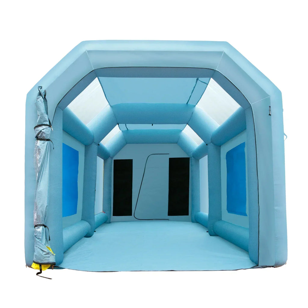 BENTISM Inflatable Paint Booth 30x20x13ft With 950W+1100W Filter System Blower