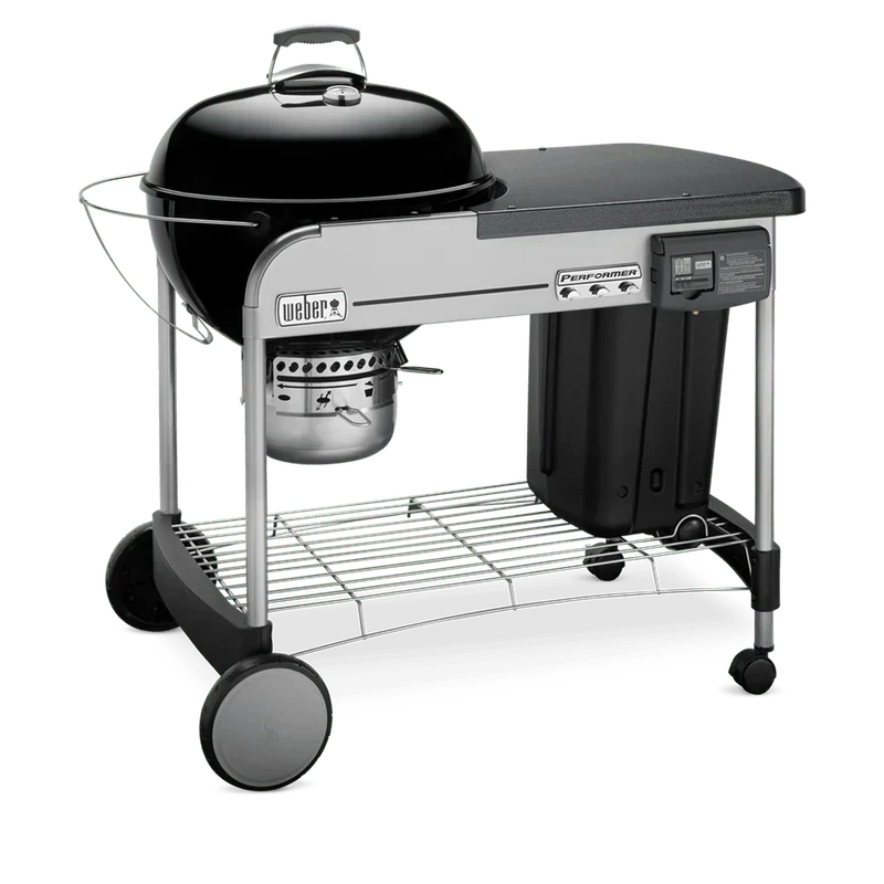 Weber Performer Deluxe 22′ Black Charcoal Grill