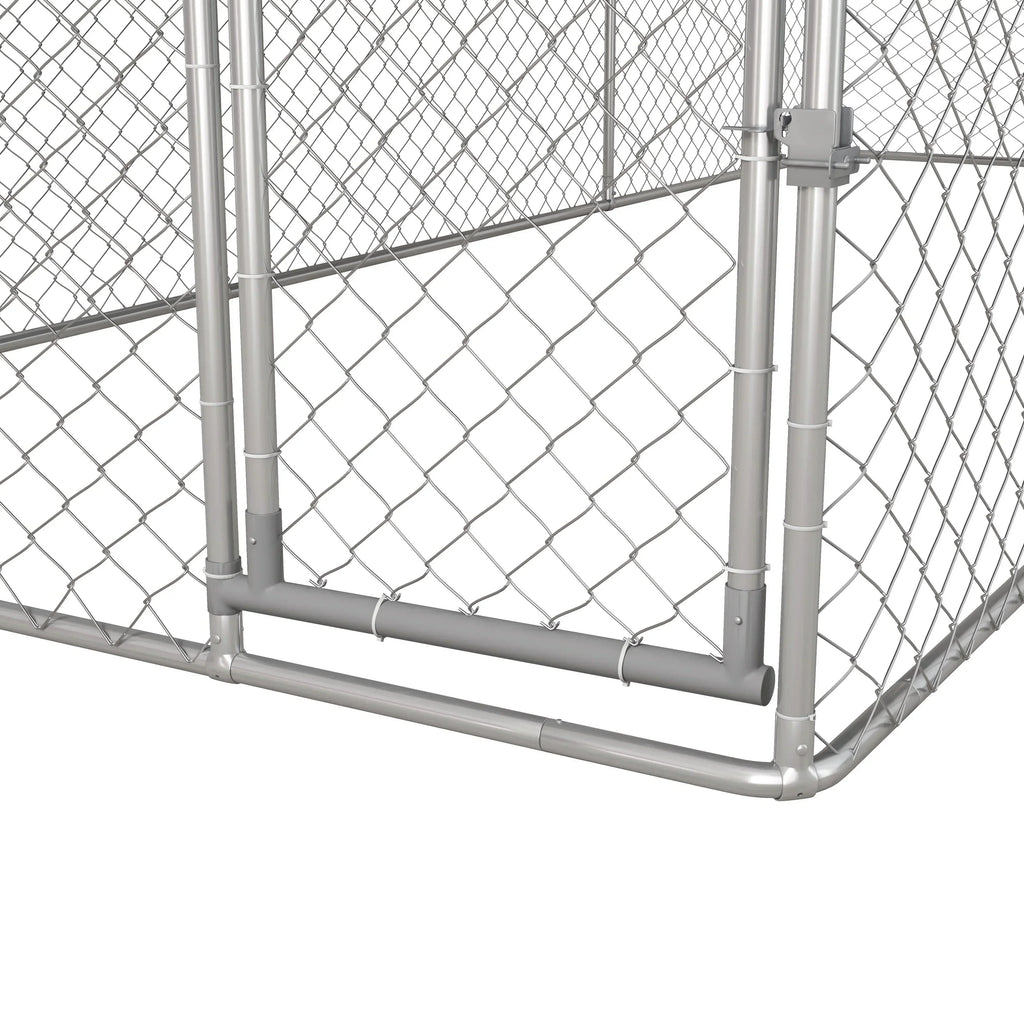 PawHut 19.7' x 7.5' x 7.5' Outdoor Dog Kennel W/ Waterproof Roof