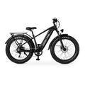 Ozark Trail Electric Fat Tire Bike, 26in, 48V, Class 2, Black, Fits Riders 5ft 2in - 6ft 1in - M.3 Ranger+