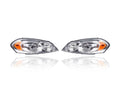 DEPO Headlight Assembly Pair for Chevrolet Impala and Monte Carlo - 25958360, 25958359