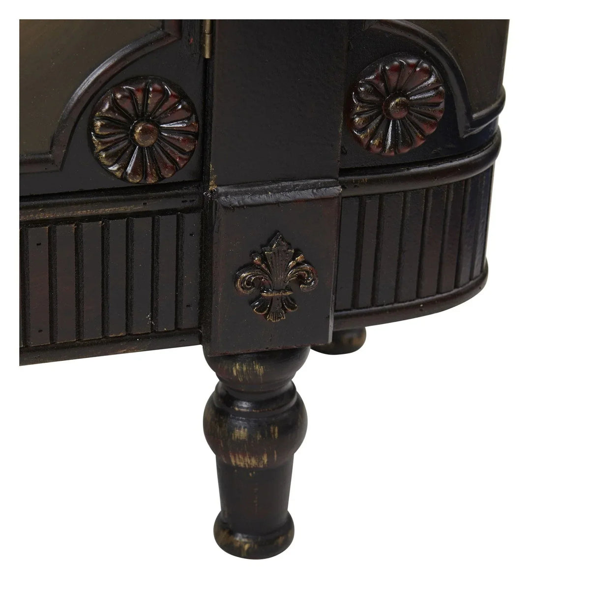 Nearly Natural French Vintage Style Floor Cabinet
