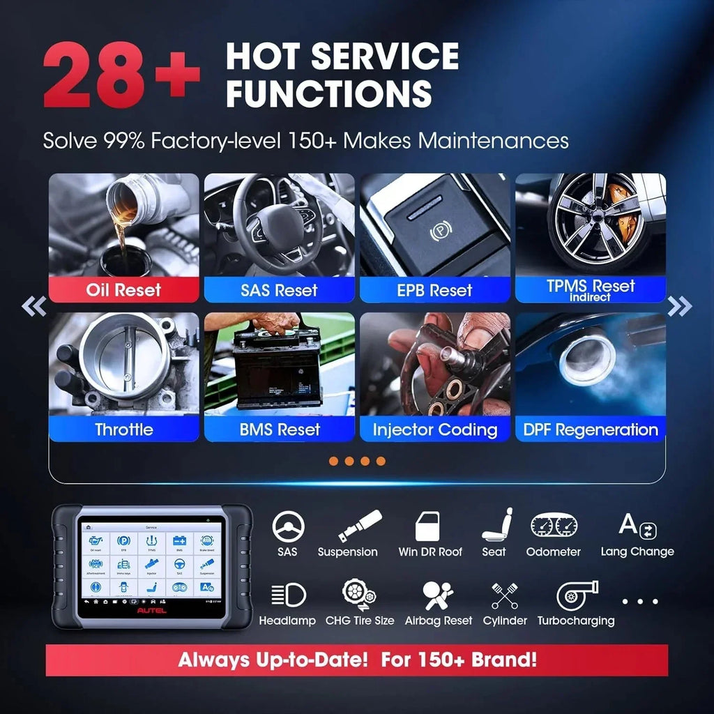2024 Bidirectional Tool as MK808BT Pro MX808S M808Z, Function as MaxiCheck MX900, Active Test, All System Diagnose, Injector Coding.