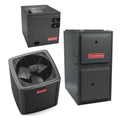 Goodman Classic Series 2.5 Ton 15 SEER2 80,000 Btu 96% AFUE Gas System, Variable Speed Motor, 17.5 inch Wide - GSXB403010 CAPTA3626B4 GMVC960803BN