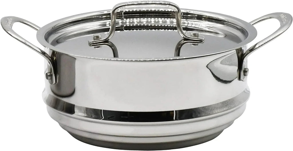 MultiClad Pro Stainless-Steel Cookware 13-Piece Cookware Set, Silver