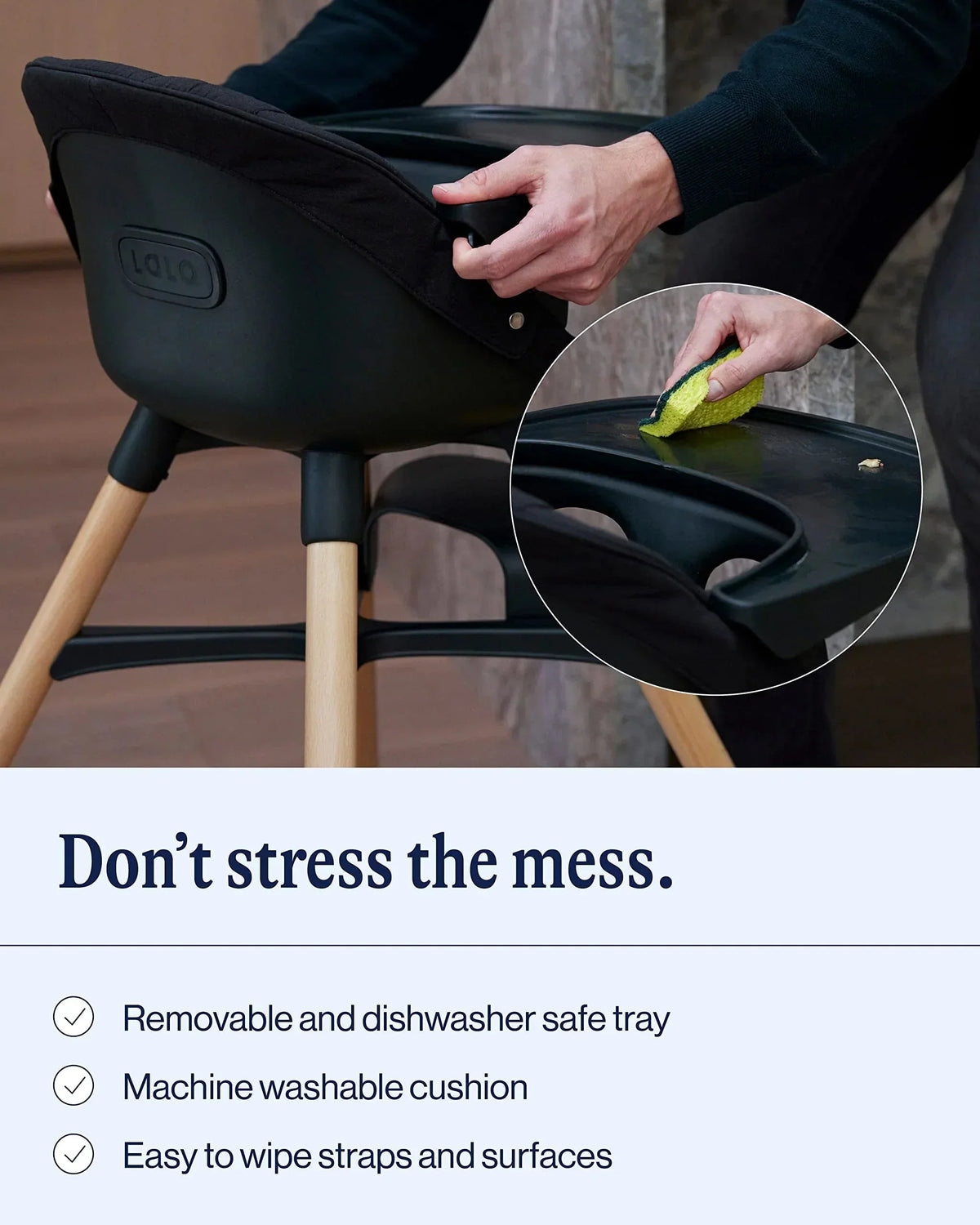 Chair Convertible High Dishwasher
