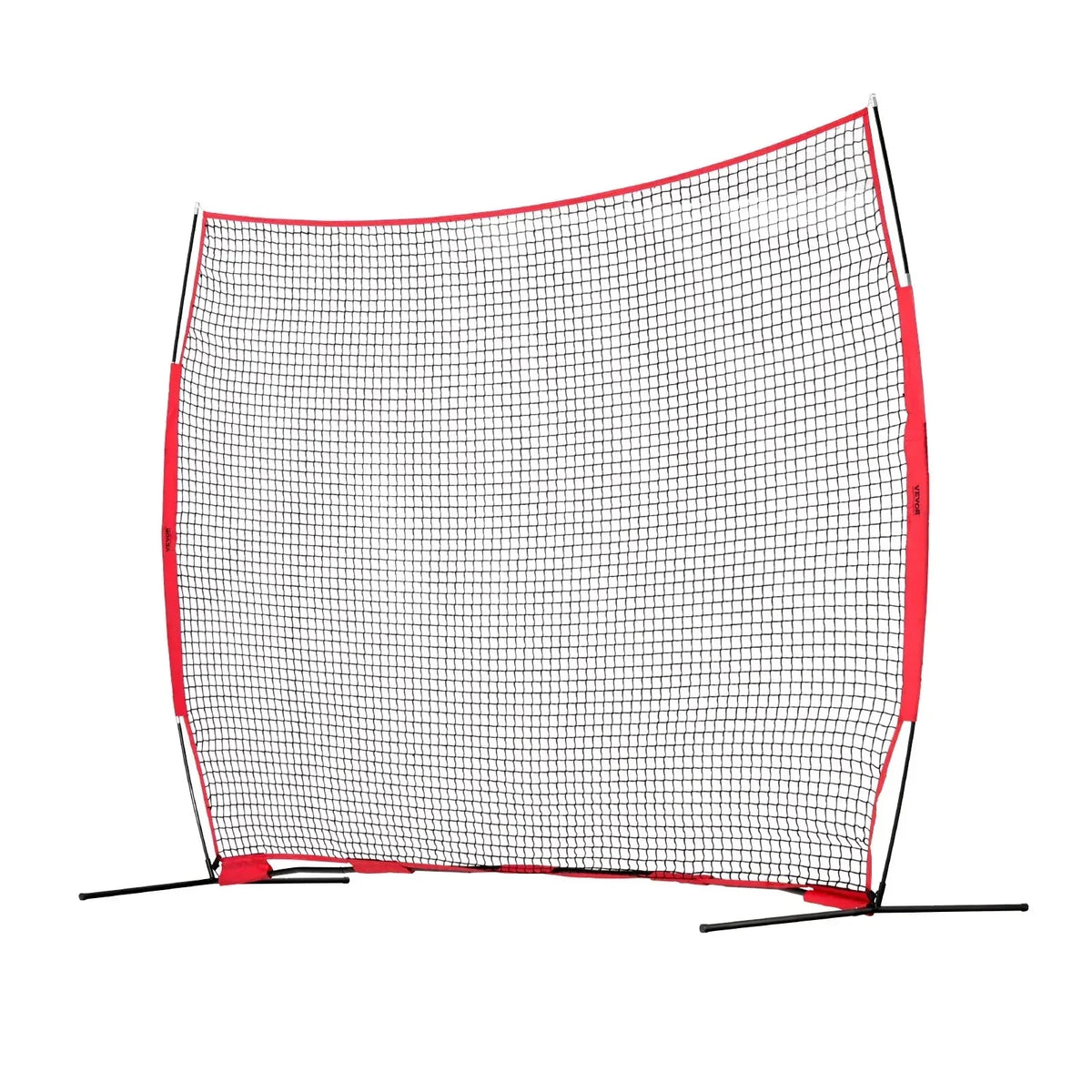 VEVOR Barricade Backstop Net, 12x9 ft Ball Sports Barrier Netting With Carry Bag - SSPDYBQ004