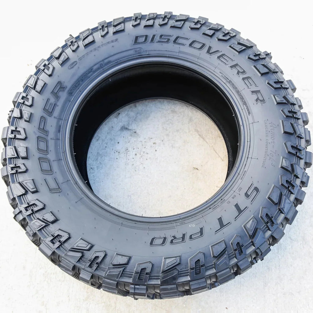 Cooper Discoverer STT Pro 35X12.50R20 Mud Terrain Tires – 10 Ply, All Season, Light Truck (Set of 2)