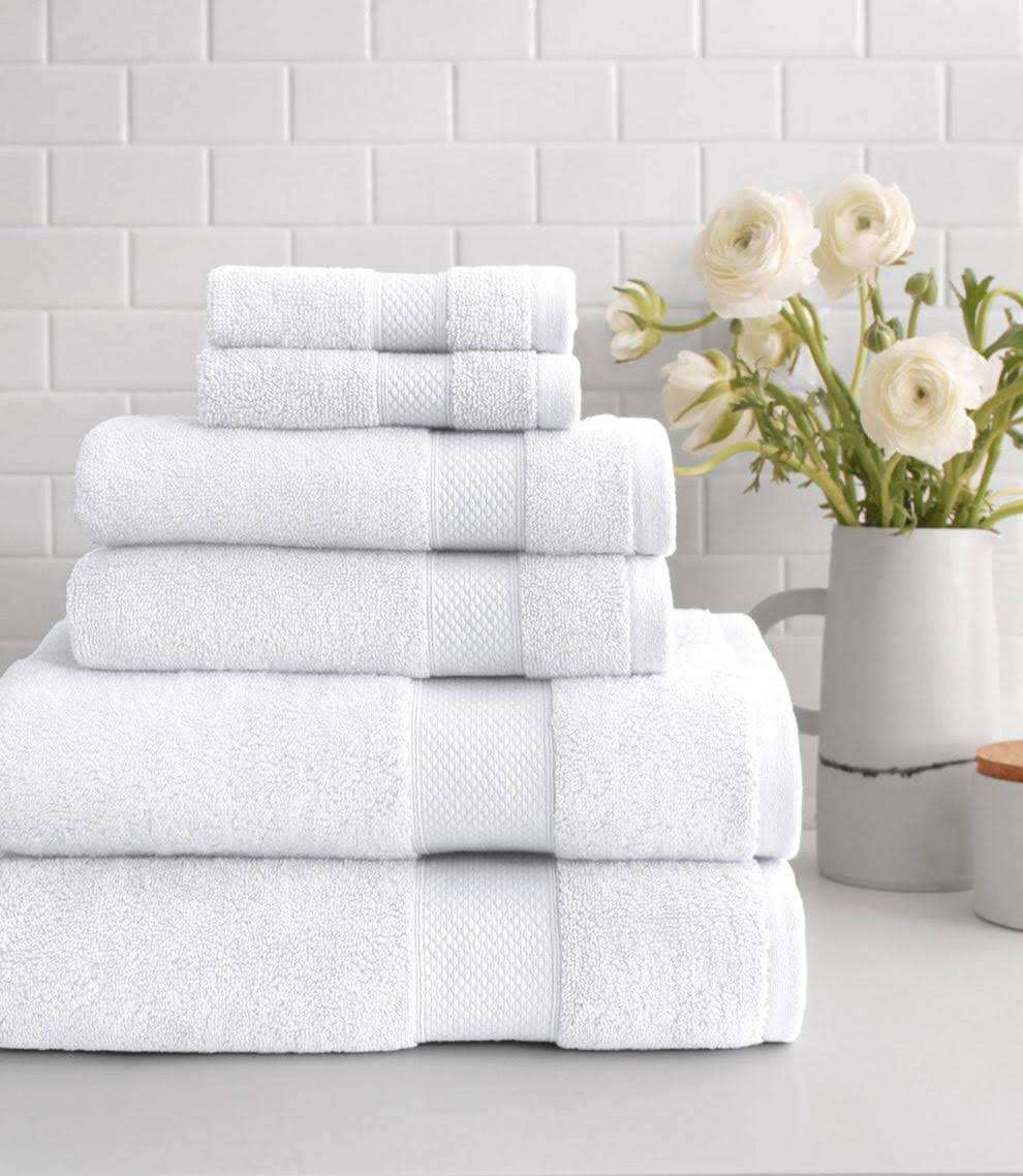 Peacock Alley Turkish Cotton 6-Piece Towel Set - Towel Set / Sage