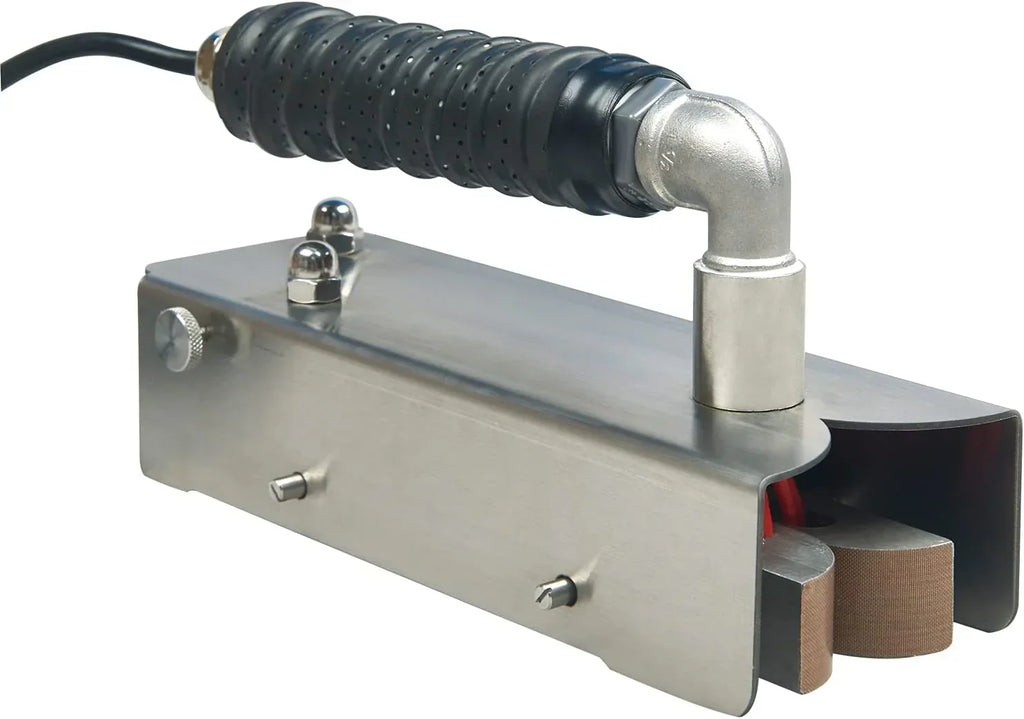 Sgpkme Continuous Hand Rotary Bag Sealer Model ROS-25 Stainless Steel Portable Directly-heated Hand Held Sealer