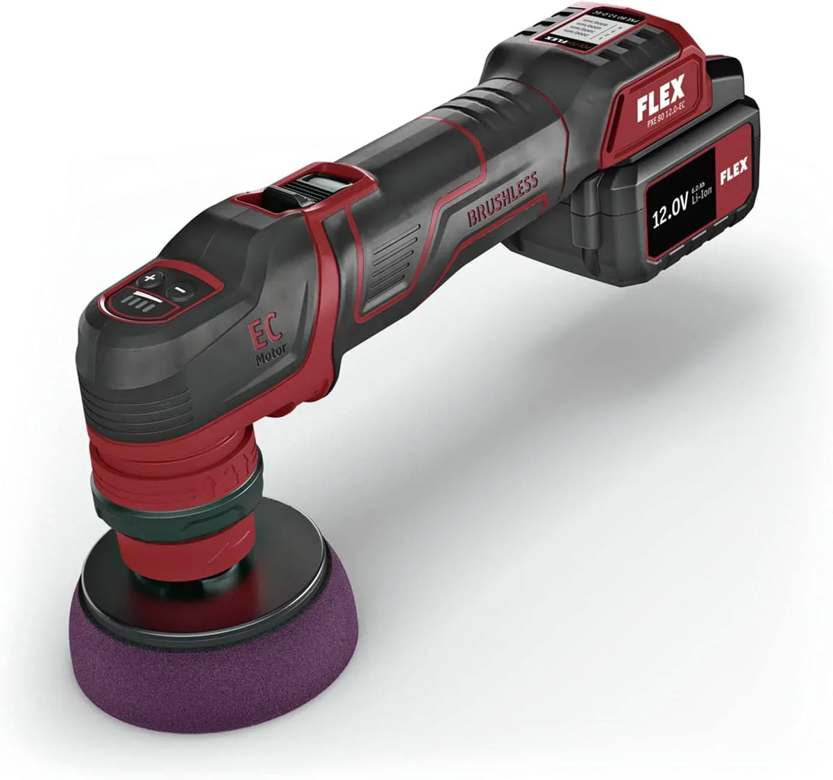 PXE 80 12.0-EC set USA 12V Cordless Multi-Polisher-Set, Includes Two 2.5Ah Batteries, One Charger & Soft Bag