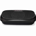LifePro Compact Vibration Plate Exercise Machine With Workout Bands, Black - Waver Mini