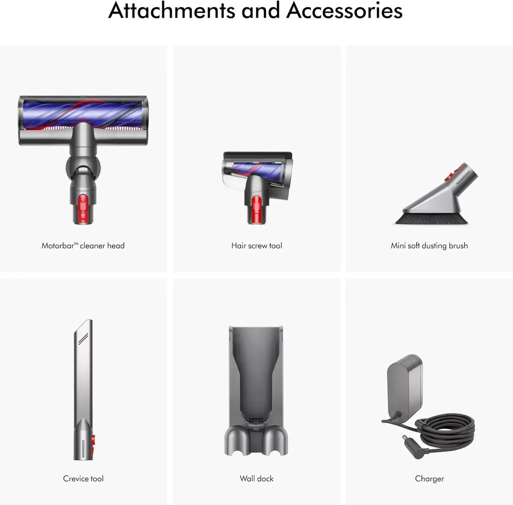 Dyson V11 Origin Cordless Vacuum, 185AW, 3 Power Modes, Up to 60 Minutes,² Deep Cleans Hard Floors and Carpets, Detangles pet Hair, Converts to Handheld
