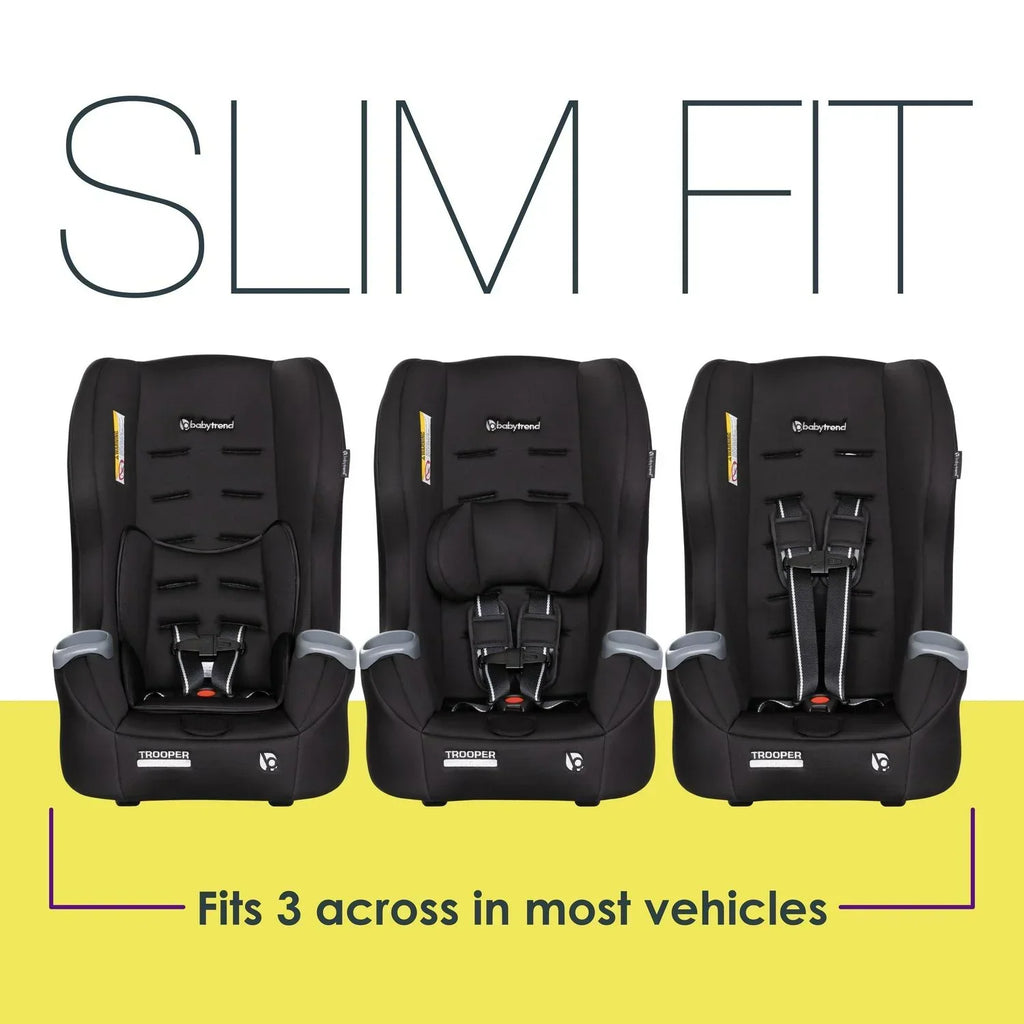 Baby Trend Trooper 3-in-1 Convertible Car Seat - Desert Black