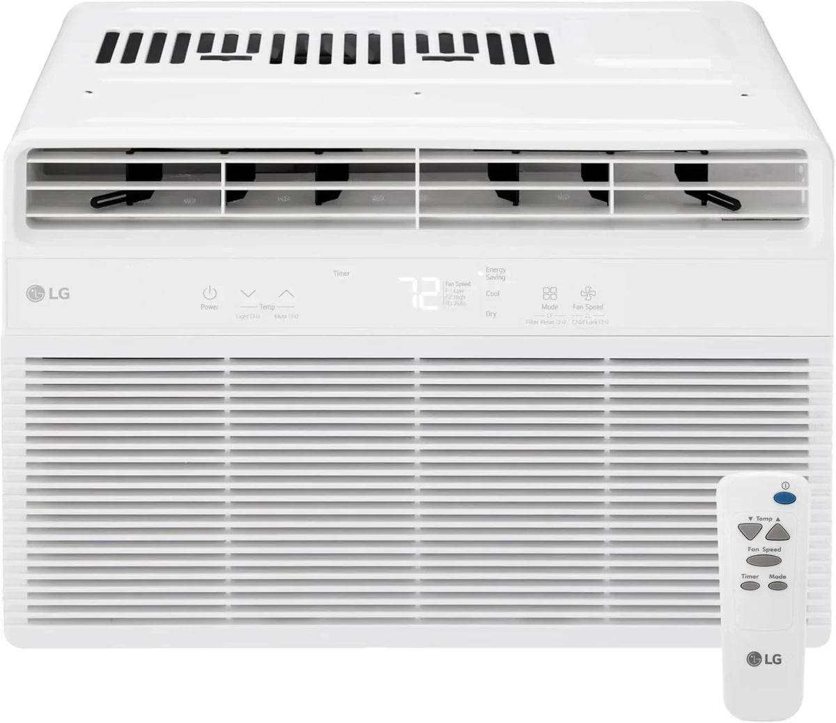LG 5000 BTU Window Air Conditioner with Remote, Easy Mechanical Control Ultra-Quiet
