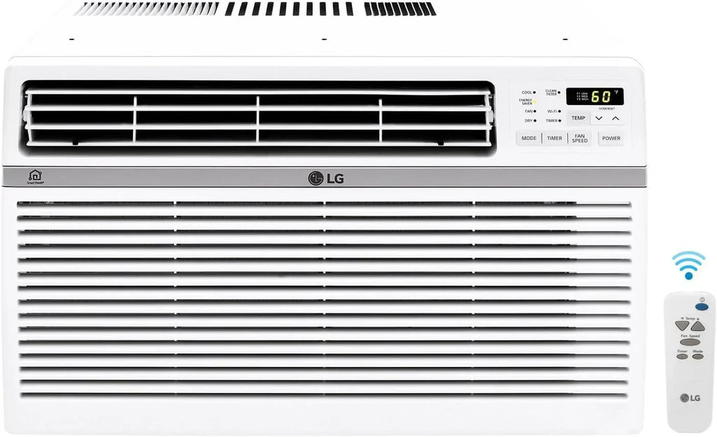 LG 5000 BTU Window Air Conditioner with Remote, Easy Mechanical Control Ultra-Quiet