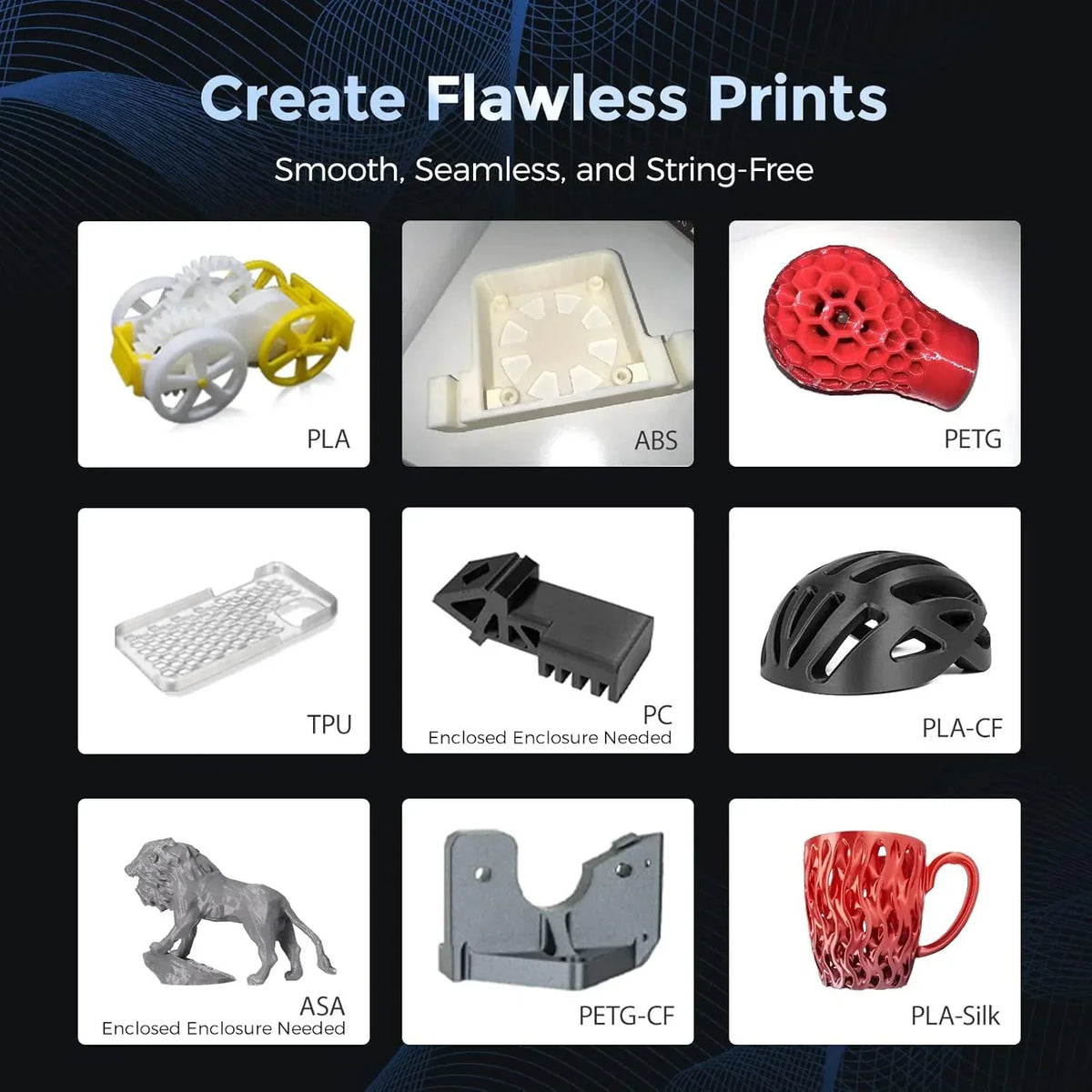 Adventurer 5M 3D Printer with Fully Auto Leveling