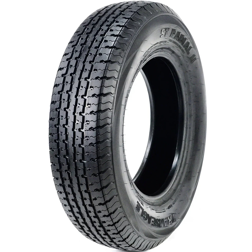 Transeagle ST Radial II Steel Belted Trailer Tires, ST205/75R15 107/102L Load Range D 8 Ply - Pair of 2