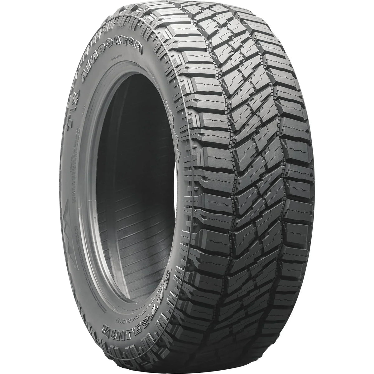 Milestar Patagonia X/T Rugged Terrain Light Truck Tire LT37X12.50R20 128Q Load Range F