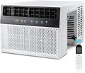Antarctic Star 12,000 BTU U-Shaped Window Air Conditioner Unit Cools up to 550 Sq.Ft. with 6 Modes 24H Timer, Ultra Quiet Window AC Units
