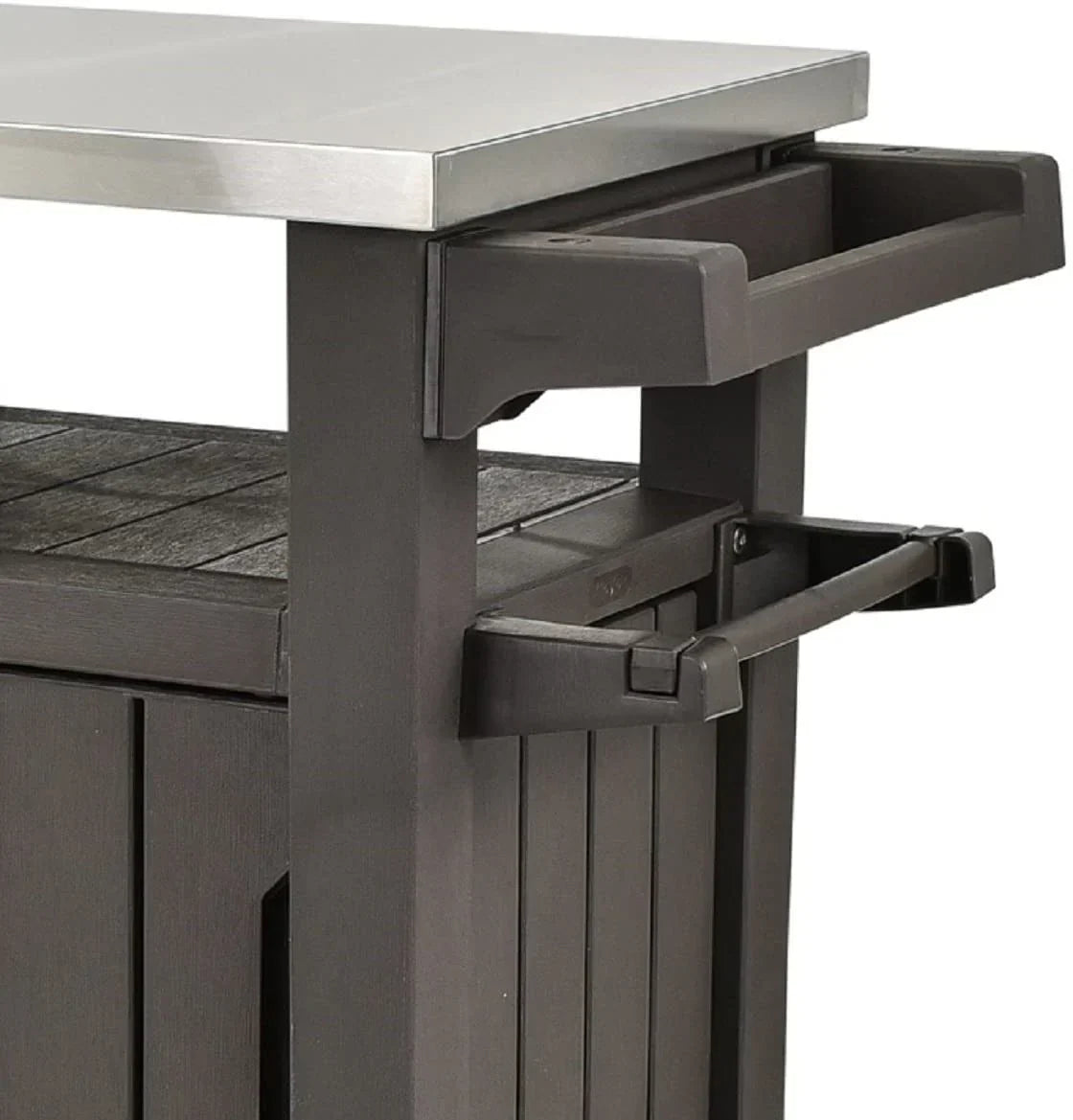 Keter Unity XL Portable Outdoor Table and Storage