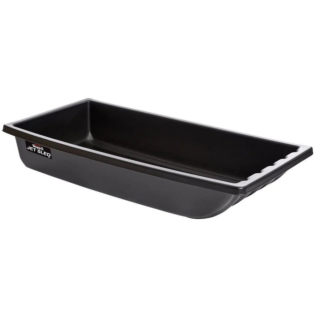 Eagle Claw Shappell Plastic Poly Jet Sled, Black, Extra Large, 30 x 66 In